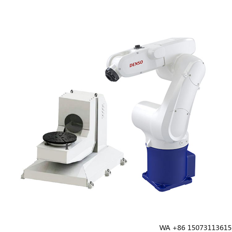 Robot Gripper - 소형 6축 로봇 팔과 용접 포지셔너를