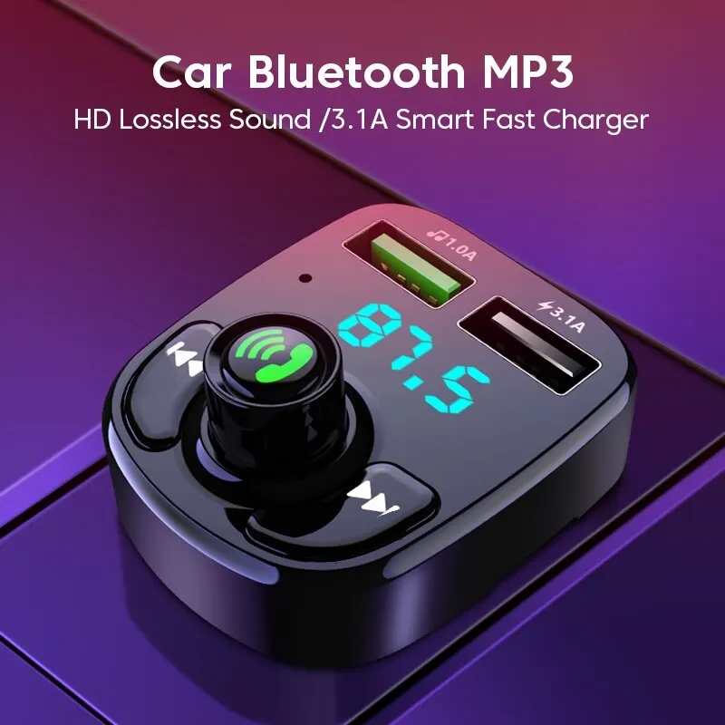 Robot Bluetooth Car - LED MP3 자동차 블루투스 FM 오디오