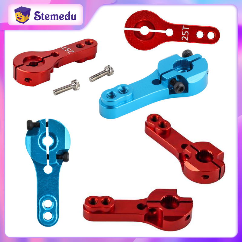 Robot Arm Metal - 1PCS/2PCS/4PCS 빨간색/파란색 25T 표준 알루미늄 서보