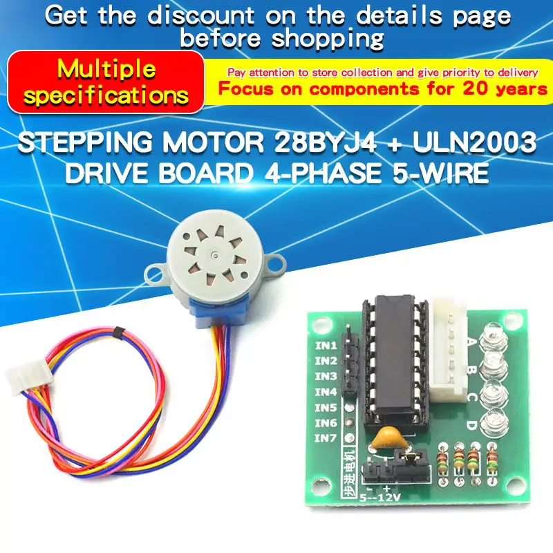 Uln2003 Driver - 1PCS 28BYJ4 스테퍼 모터 ULN2003 드라이버