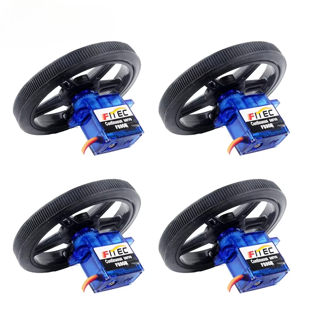Micro Servo - 4세트 풋텍 FS90R 서보, 360도 연속