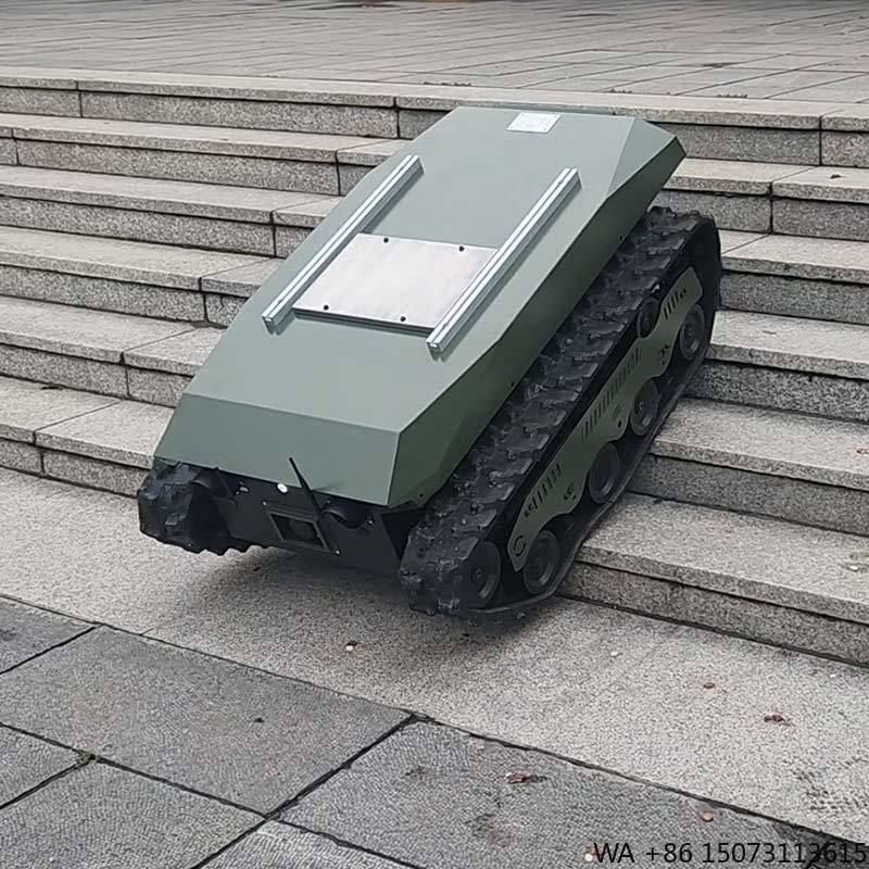 계단 오르기 능력이 있는 크롤러 덤퍼 트럭 섀시, 화재 - Tracked Robot Chassis 리뷰 및 가격