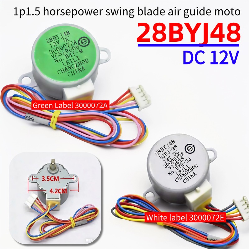 DC 12V 28BYJ48 에어컨용 스테퍼 모터 1P  - Dc Motor 리뷰 및 가격