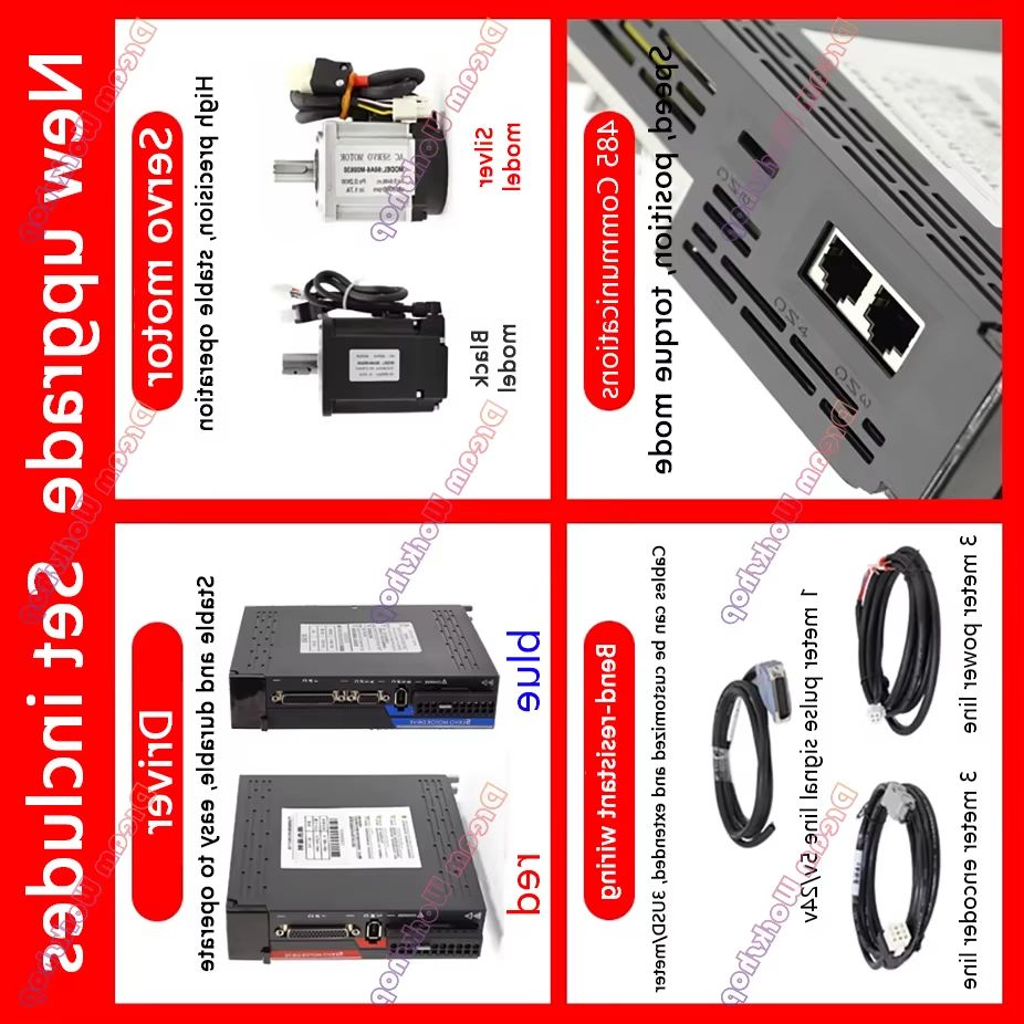 1KW/1.5KW/2KW/2.3KW/2.6KW 220V - Servo Kit 리뷰 및 가격