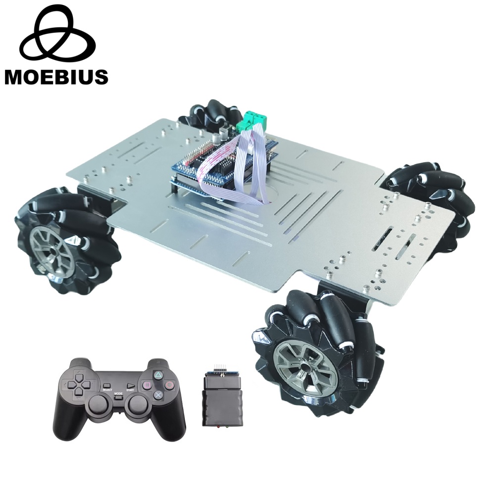 MOEBIUS 26kg 하중, 4륜 구동, 메카넘 휠  - Ros Robot 리뷰 및 가격