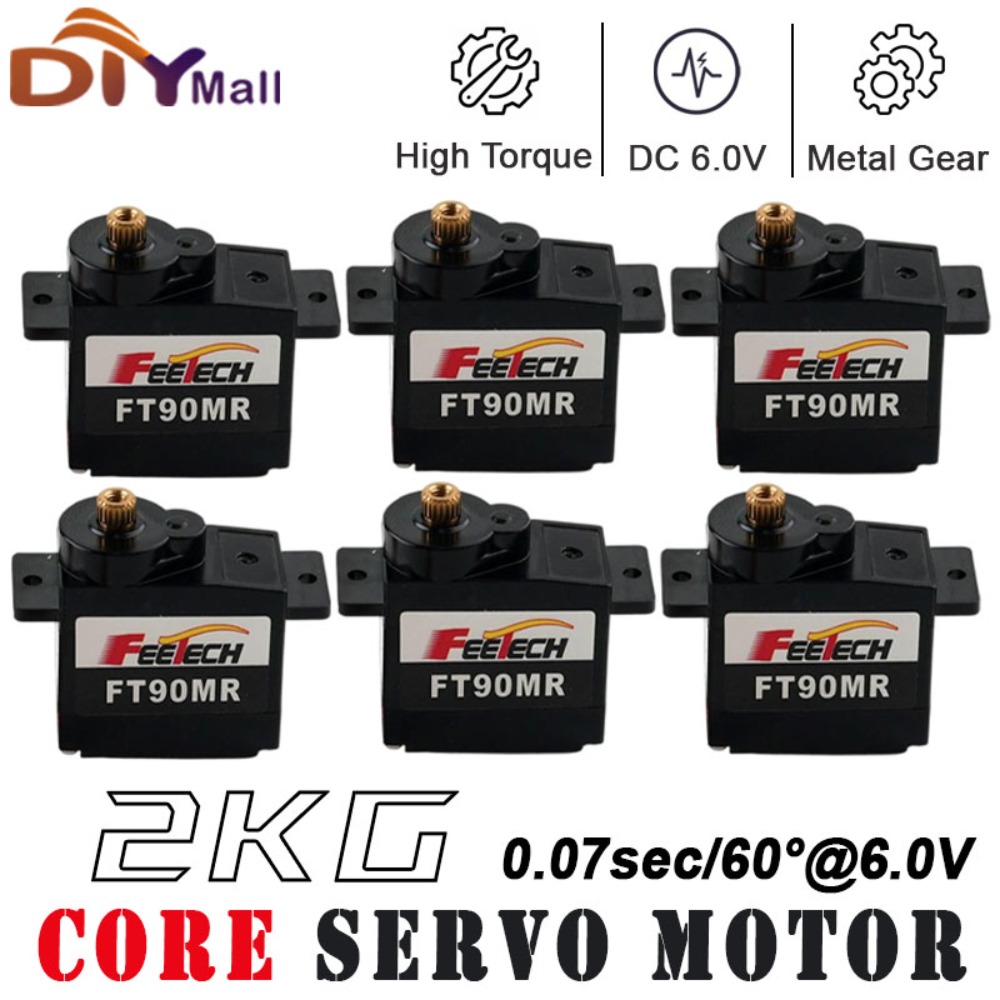 1/2/4 PCS Feetech FT90M 디지털 메탈 - Micro Servo 리뷰 및 가격