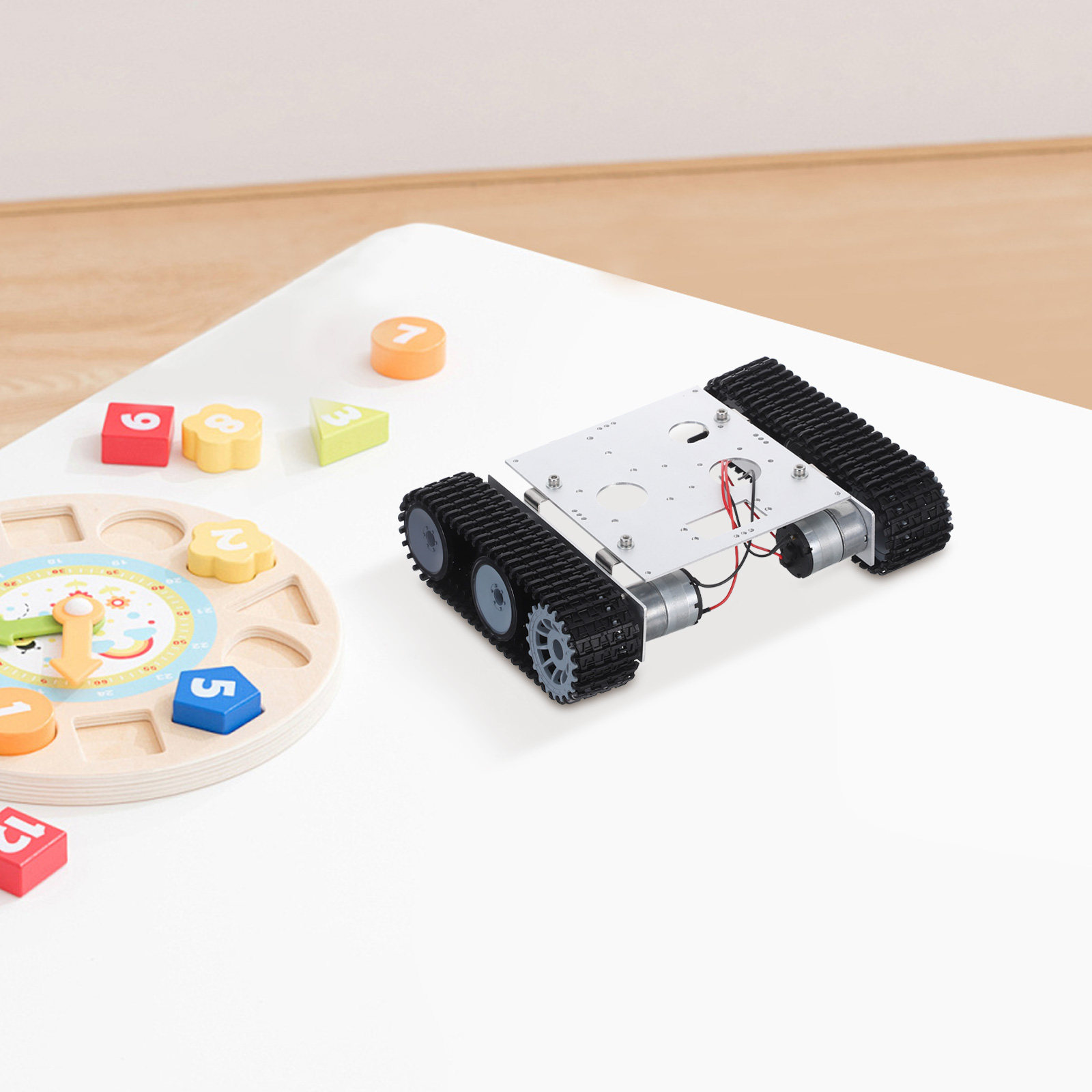 금속 로봇 탱크 섀시 키트 - 12V 모터, RC ST - Tracked Robot Chassis 리뷰 및 가격