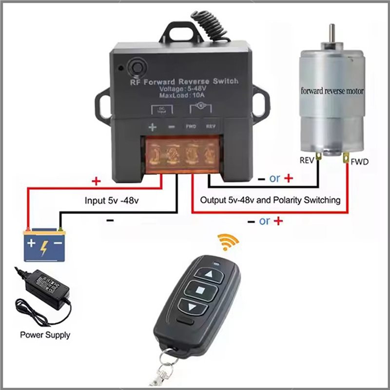 BHBD-2X DC 모터용 정/역회전 원격 제어 스위치 - Dc Motor 리뷰 및 가격