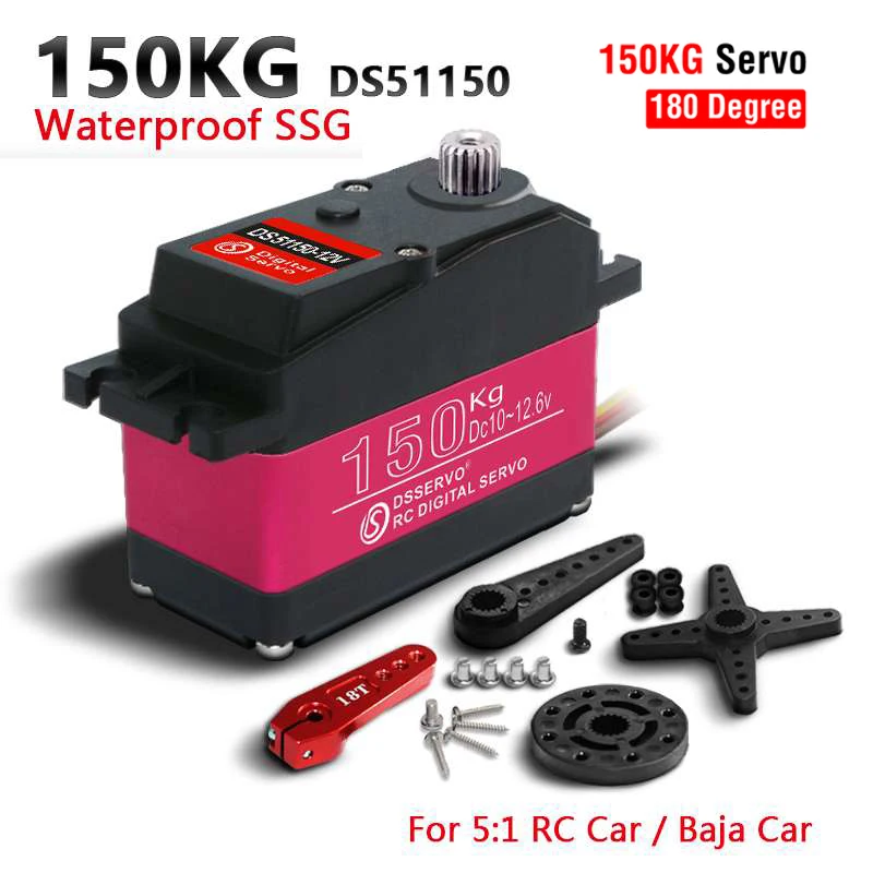 디지털 금속 기어 로봇 RC 1/5 서보 방수, 높은  - Robot Arm Metal 리뷰 및 가격