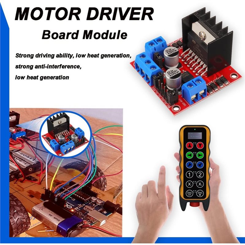 AEE7-4 Pcs L298N 모터 드라이버 컨트롤러  - L298N Module 리뷰 및 가격
