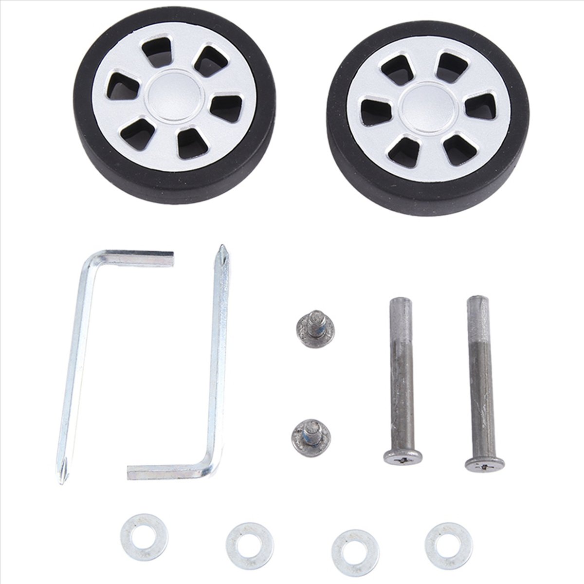 ABQR 55x13mm 2개 세트 수하물 바퀴 여행가방 - Caster Wheel 리뷰 및 가격