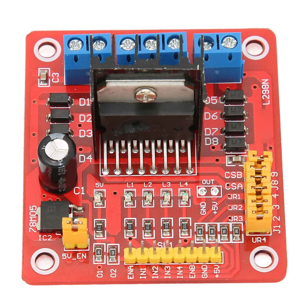 L298N 스테퍼 모터 드라이버 모듈 5V-35V 2A - Motor Driver L298N 리뷰 및 가격