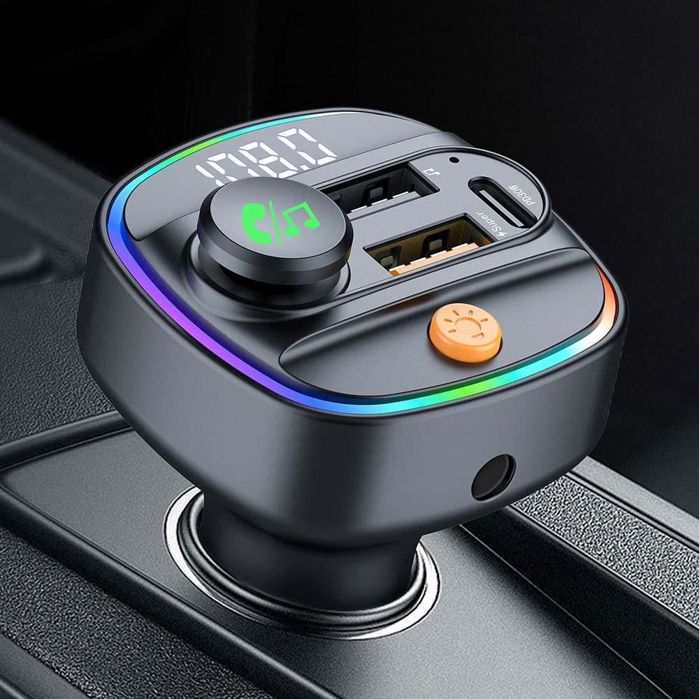 블루투스 5.4 FM 트랜스미터 핸즈프리 차량용 AUX - Robot Bluetooth Car 리뷰 및 가격
