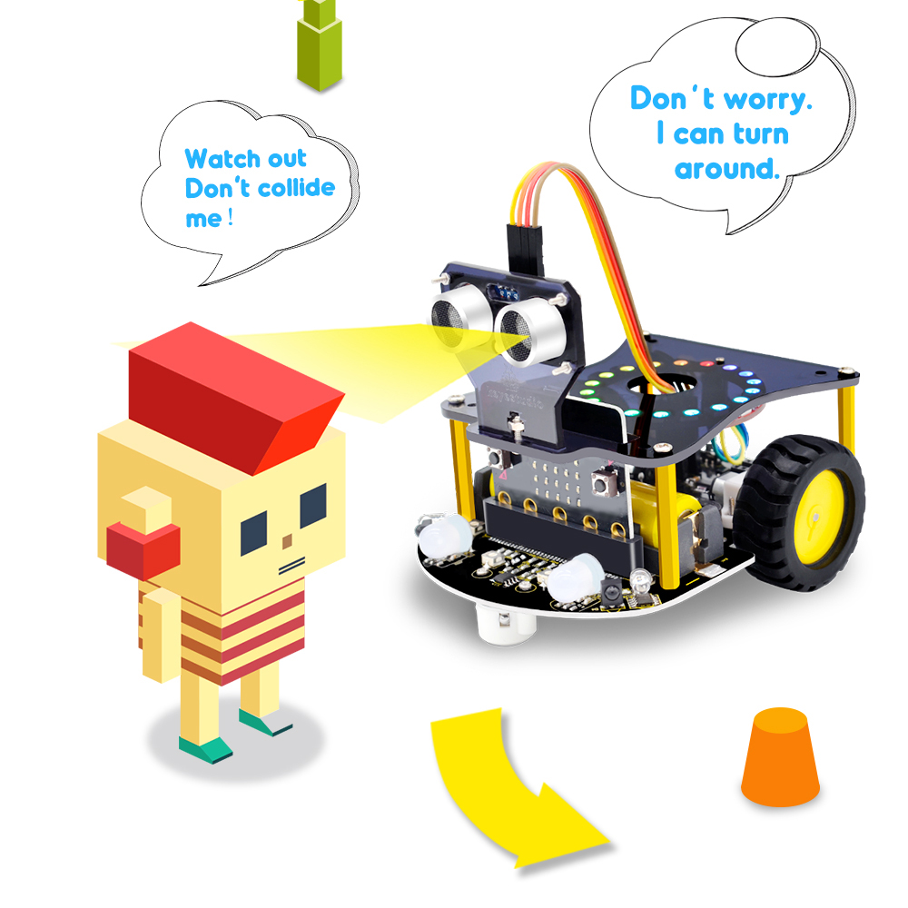 BBC Micro:bit V2 +Makecode&Mic - Microbit Robot 리뷰 및 가격
