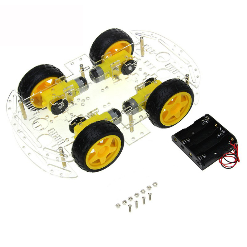 Arduino용 4륜 구동 스마트 로봇 자동차 섀시 키 - Microbit Robot 리뷰 및 가격