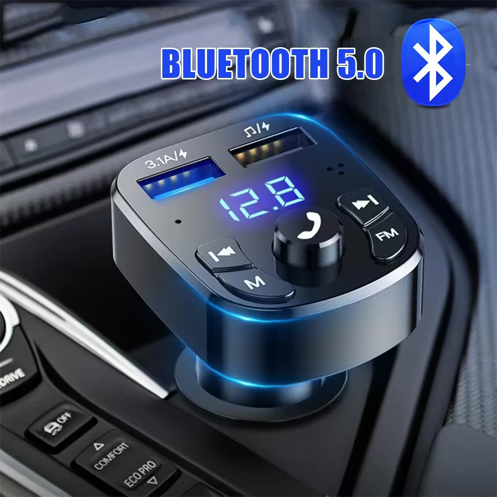 자동차 핸즈프리 블루투스 호환 5.0 FM 송신기 고속 - Robot Bluetooth Car 리뷰 및 가격