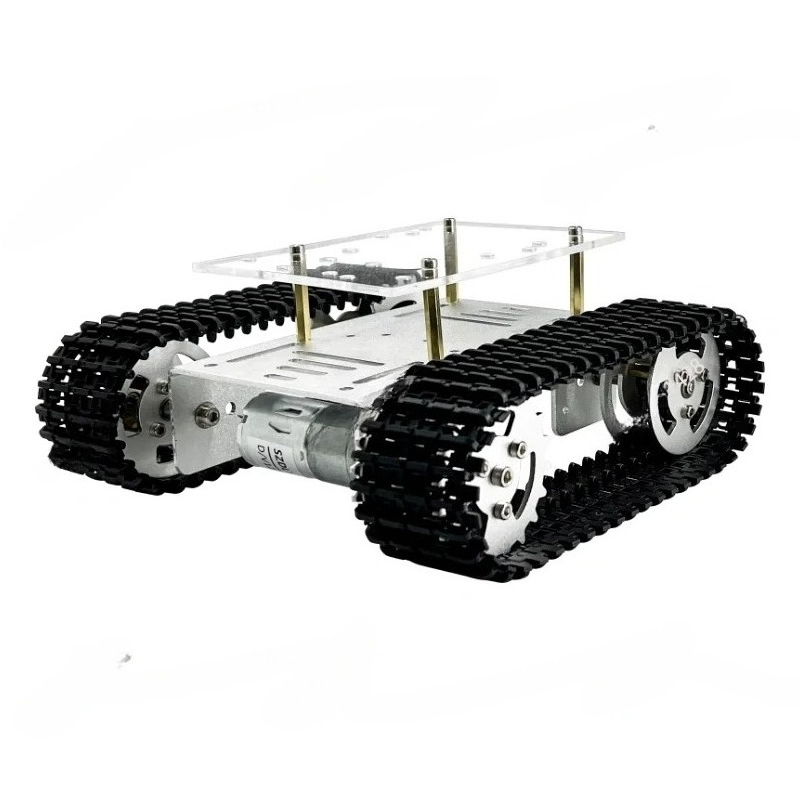 아두이노 DIY 프로그래밍 로봇 스타터 키트용 모터 트 - Tracked Robot Chassis 리뷰 및 가격