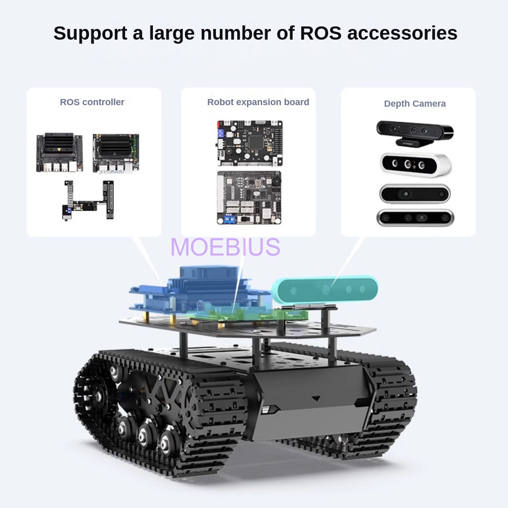 아두이노용 금속 충격 흡수 탱크 섀시, 서스펜션 로봇  - Tracked Robot Chassis 리뷰 및 가격